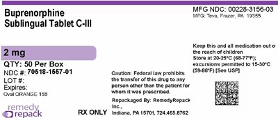 Buprenorphine 2mg 70518 1557 01